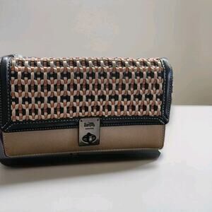 Coach 3652 Hutton Clutch With Weaving